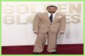 Tyler James Williams Dons Pin-striped Suit at Golden Globes 2024